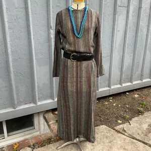 Missoni Vintage 1960s Knit Maxi Dress, size  44